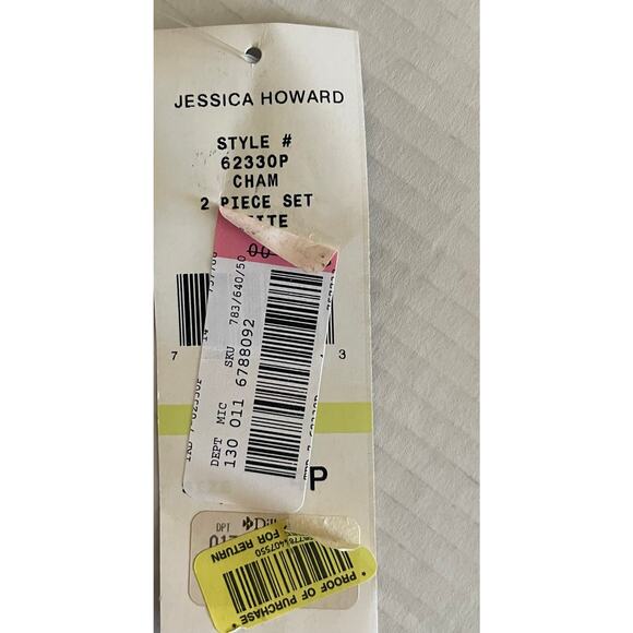 NWT Jessica Howard Women's  2 Piece 4 Petite Maxi Dress - Picture 4 of 11